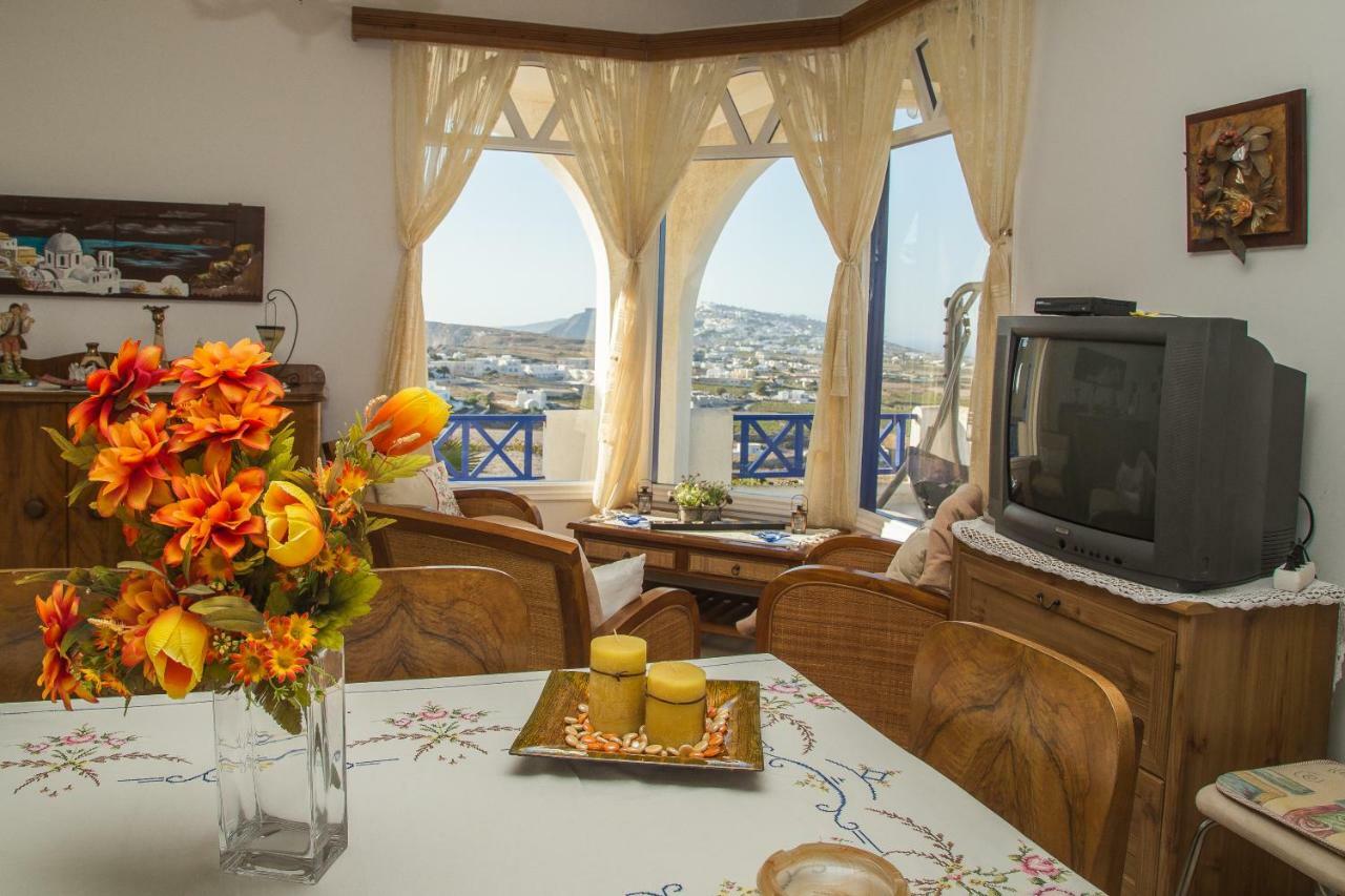 Villa Eva With Panoramic View Pýrgos Eksteriør billede