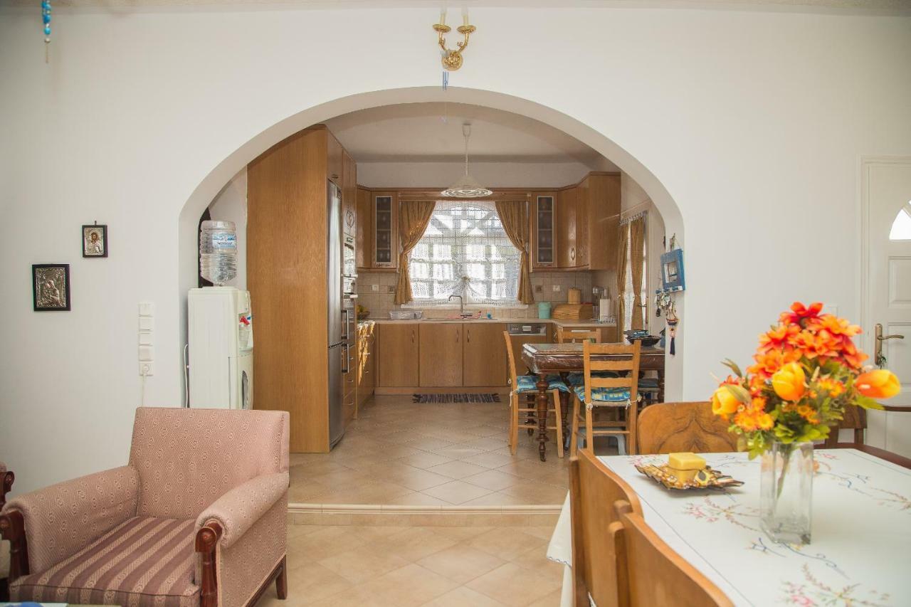 Villa Eva With Panoramic View Pýrgos Eksteriør billede